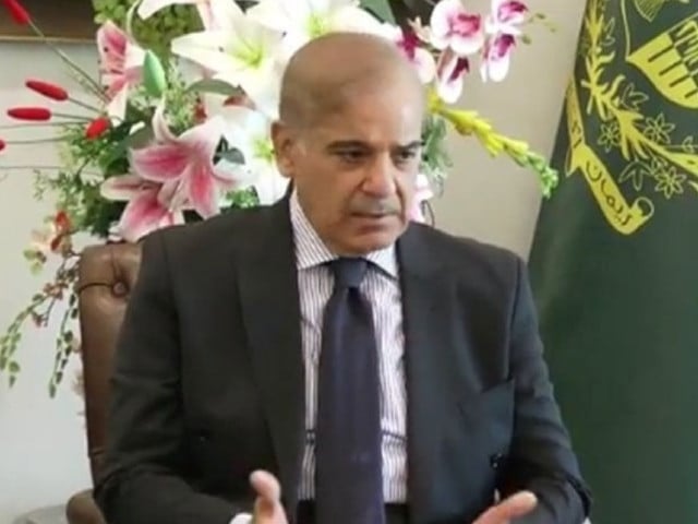 PM Shehbaz Sharif. Photo: Express