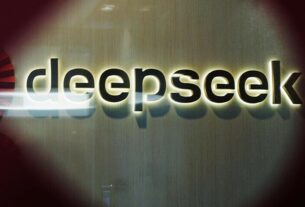 The DeepSeek logo is seen at the offices of Chinese AI startup DeepSeek in Hangzhou, in China’s eastern Zhejiang province on February 5, 2025. — AFP