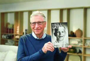 Gates shares in his book that he grew up feeling like a misfit. Photo: File